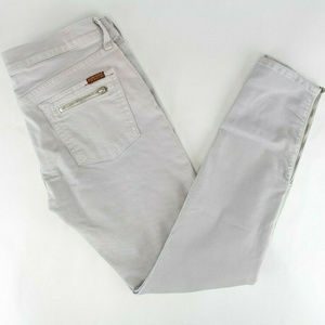 7 For All Mankind Womens Skinny Jeans Zip Ankle